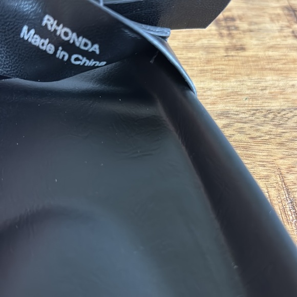 Jason Wu Rhonda Women’s Black Double-Strap Sandals size 8.5 - Picture 6 of 9